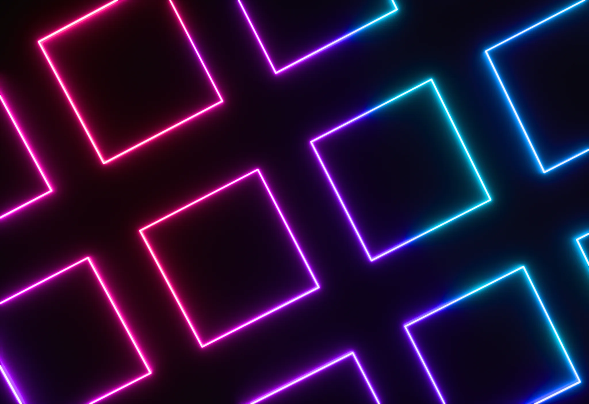 City Blocks geometric light frames